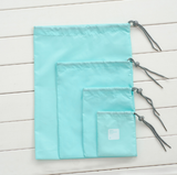 Waterproof Drawstring Organizing Bags for Clothing (4 pieces set)