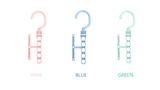 Multi-functional Space-saving 5-Hole Hanger