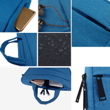 16 inch Briefcase Style Laptop Bag with Multiple Compartments