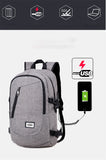Business and Travel Laptop Backpack with USB Charging Port