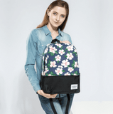 Stylish Women Backpack with Floral Print