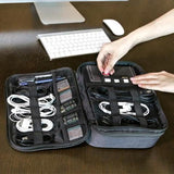 Double Layer Universal Electronic Bag for Traveling Entrepreneurs