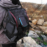 10000mah Waterproof Power Bank with Solar Panel