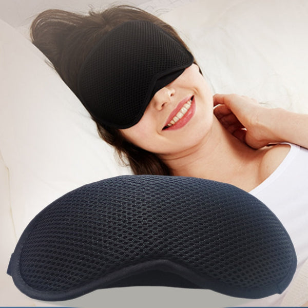 Bamboo Charcoal Sleep Eye Mask For Travel Use