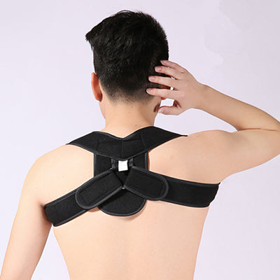 Adjustable Upper Back and Shoulder Belt for Support and Posture Correction