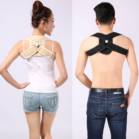 Adjustable Upper Back and Shoulder Belt for Support and Posture Correction