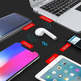 Twin Bluetooth Wireless Earbuds with Charging Dock for Frequent Travelers