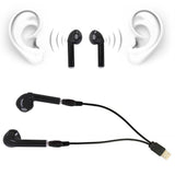 Twin Bluetooth Wireless Earbuds with Charging Dock for Frequent Travelers