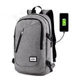 Business and Travel Laptop Backpack with USB Charging Port