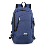 Business and Travel Laptop Backpack with USB Charging Port