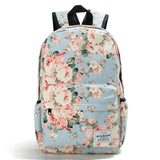 Stylish Women Backpack with Floral Print