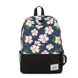 Stylish Women Backpack with Floral Print