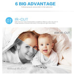 720P Wifi Camera with Night Vision - Home Security Surveillance